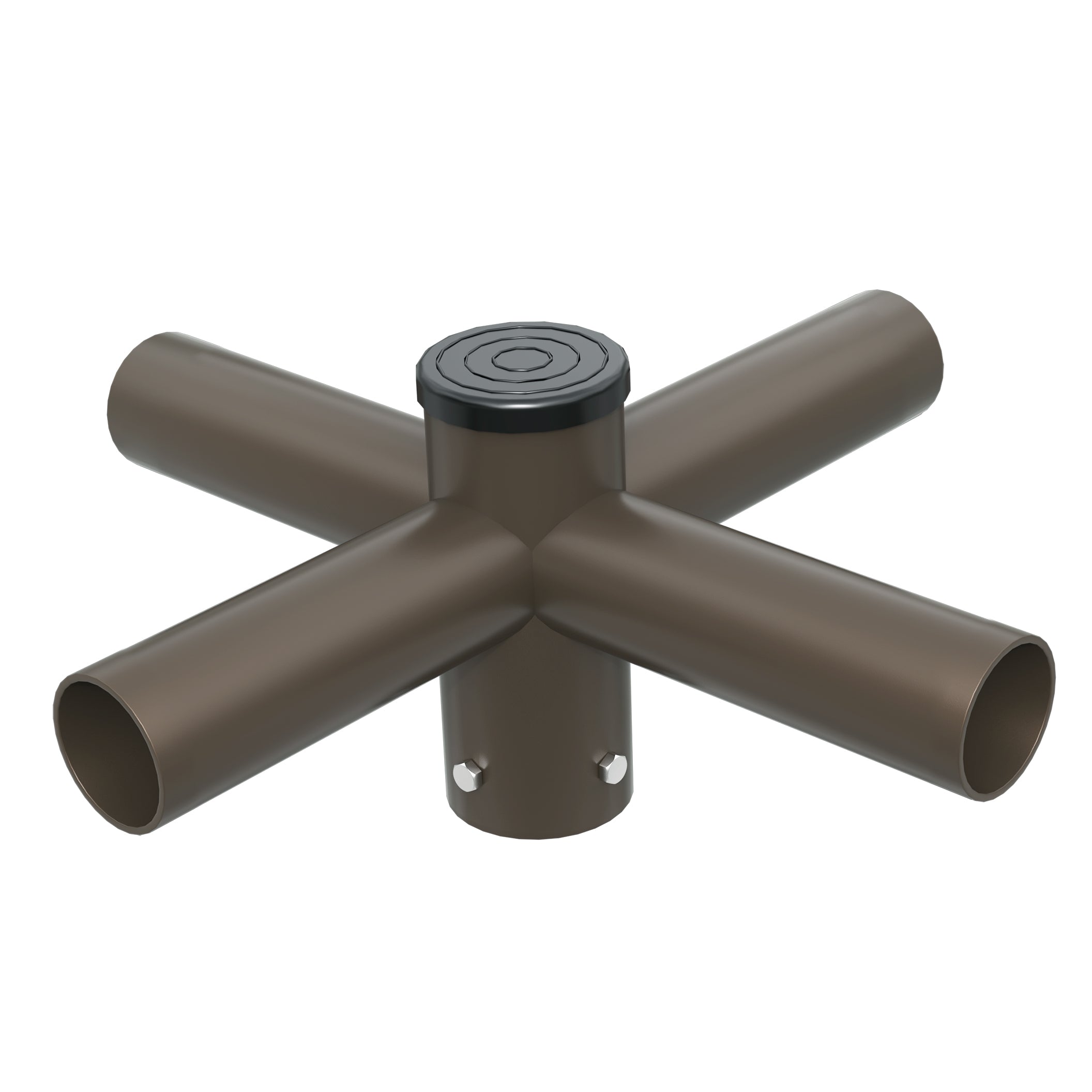 GV Spoke Bracket with 4 Horizontal Arms at 90 Degrees