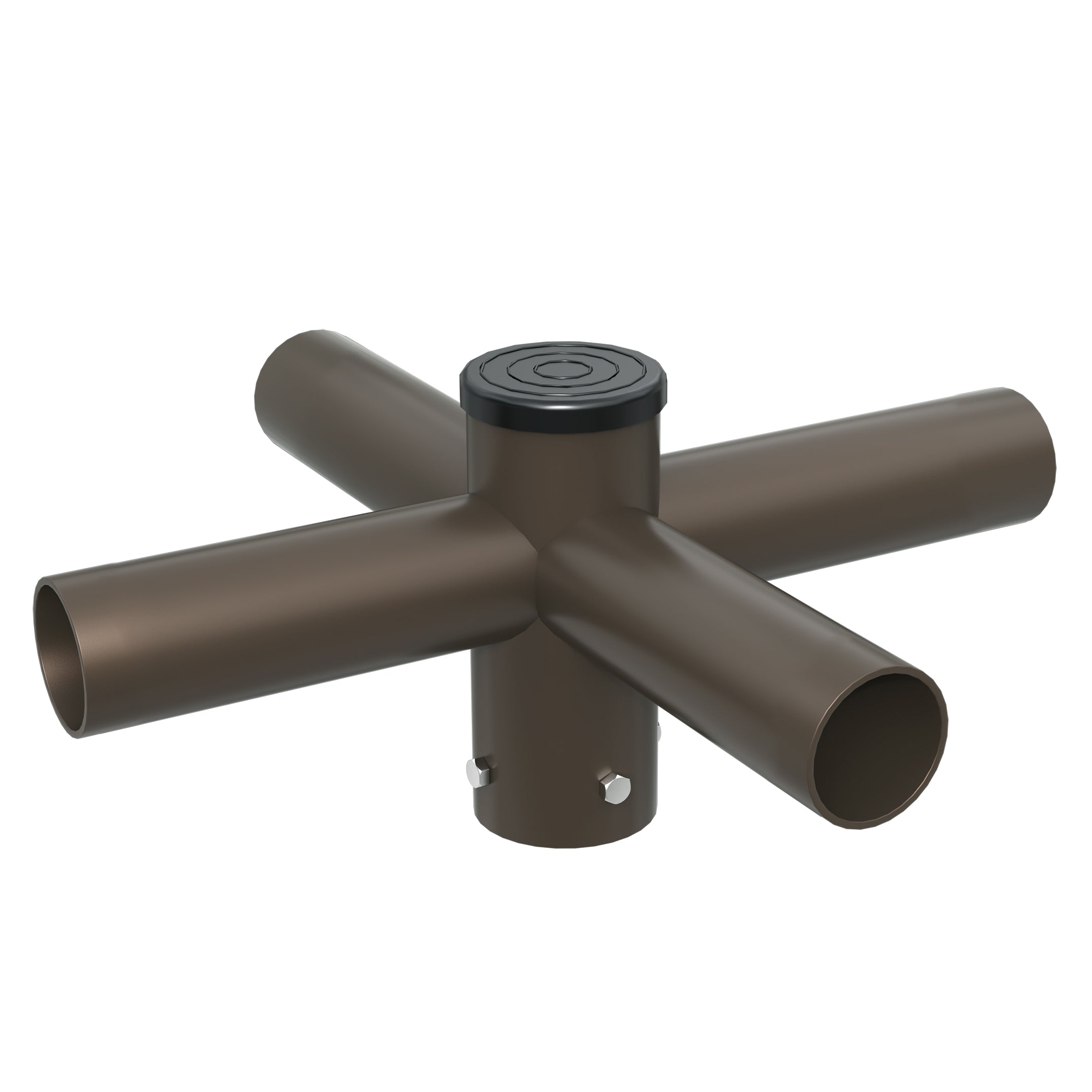 GV Spoke Bracket with 4 Horizontal Arms at 90 Degrees