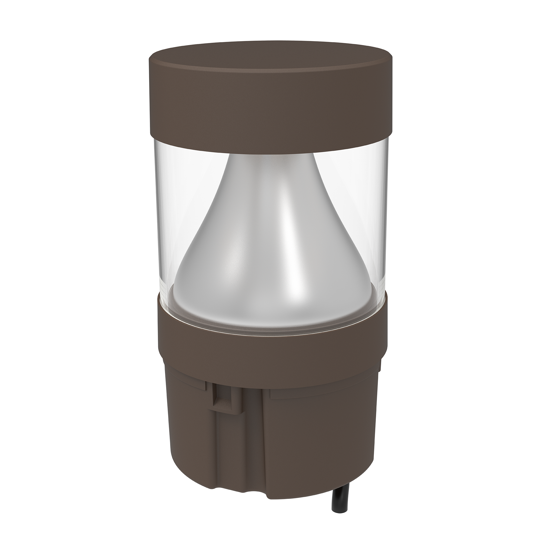 GV Flex Bollard 24 - Cone Reflector Flat Top, Cylindrical - Variable CCT + Power