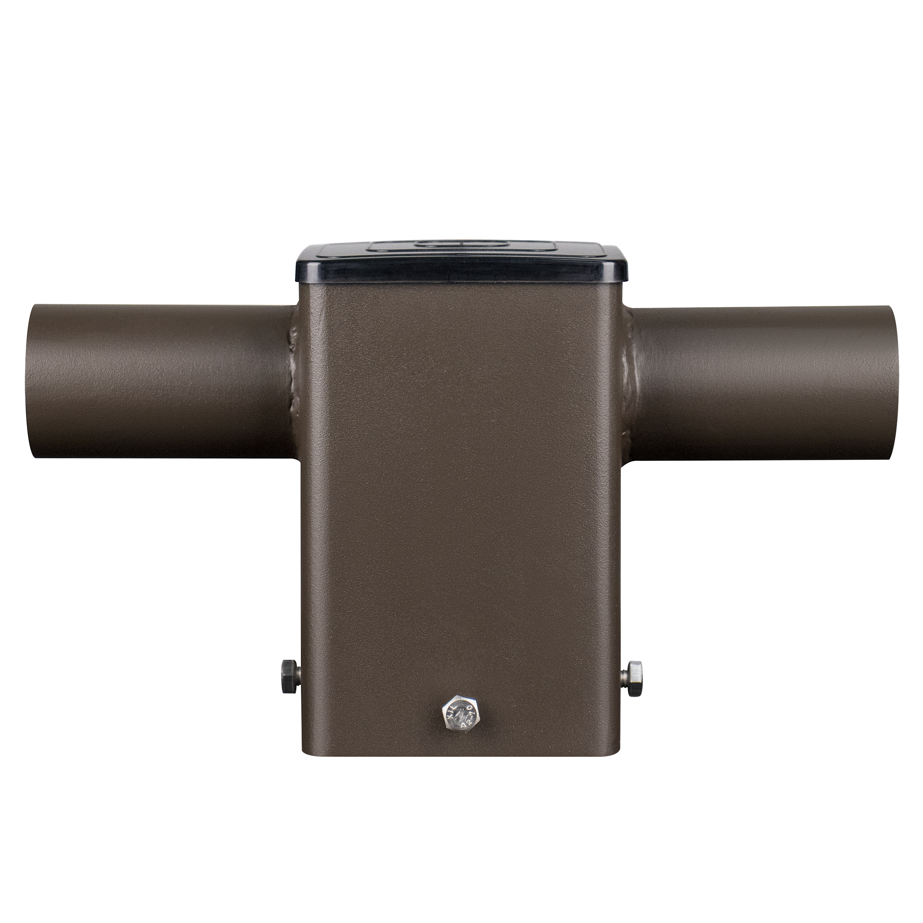 GV Tenon Adapter with 2 Horizontal 180 Degree Tenons for 4 in. Square Poles
