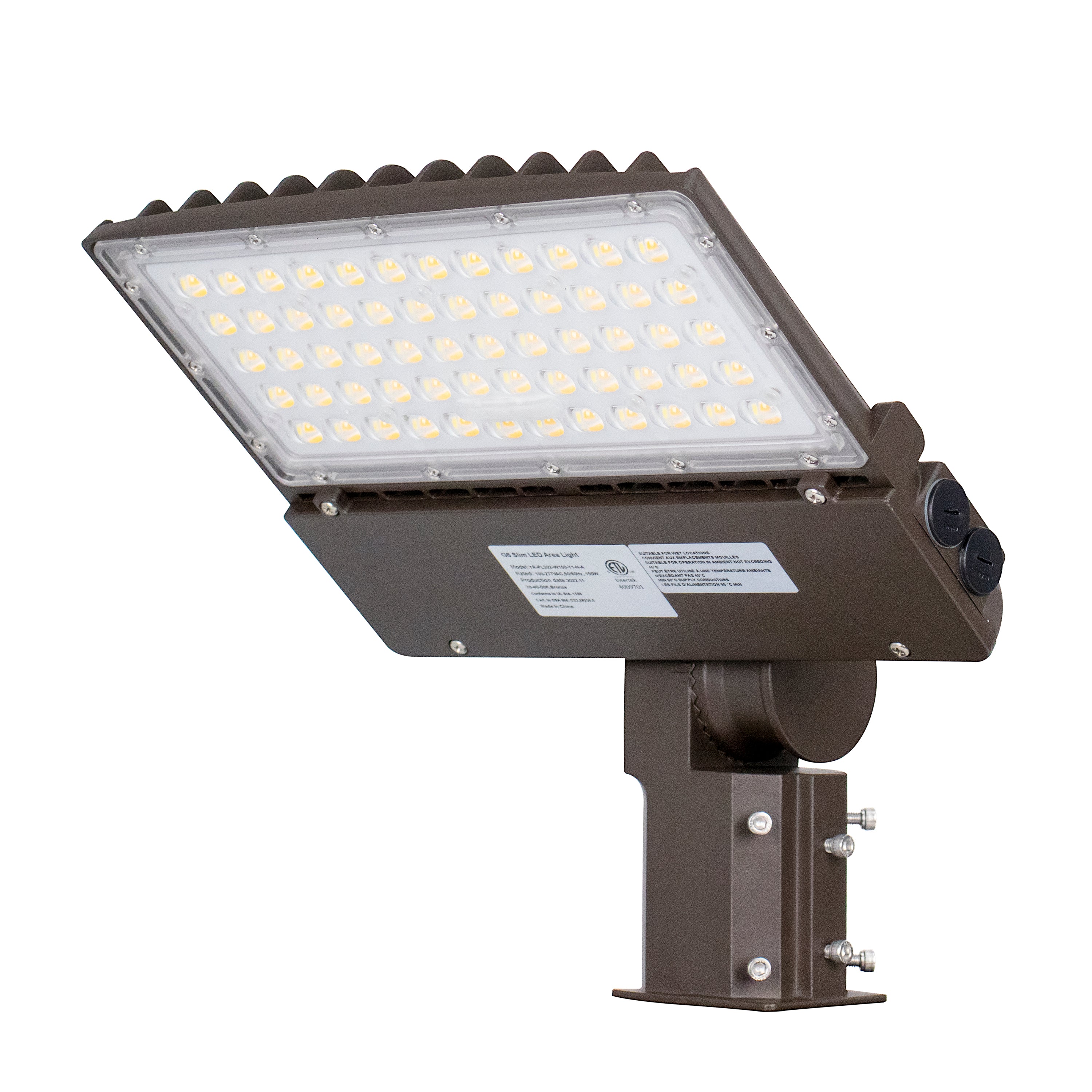 GV BrightStart 150W LED Slim Shoebox Parking Lot Pole Light