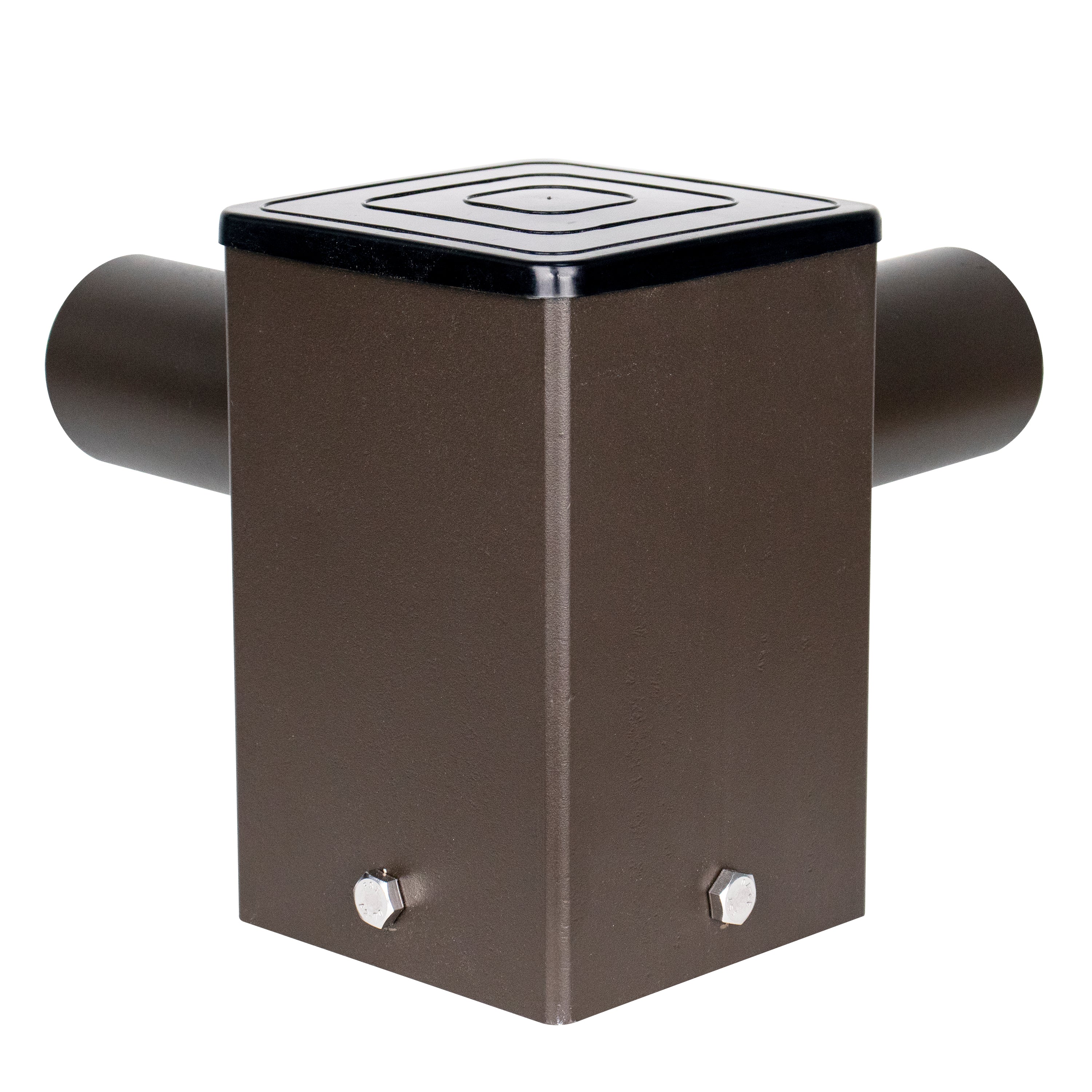 GV Tenon Adapter with 2 Horizontal 90 Degree Tenons for 4 in. Square Poles