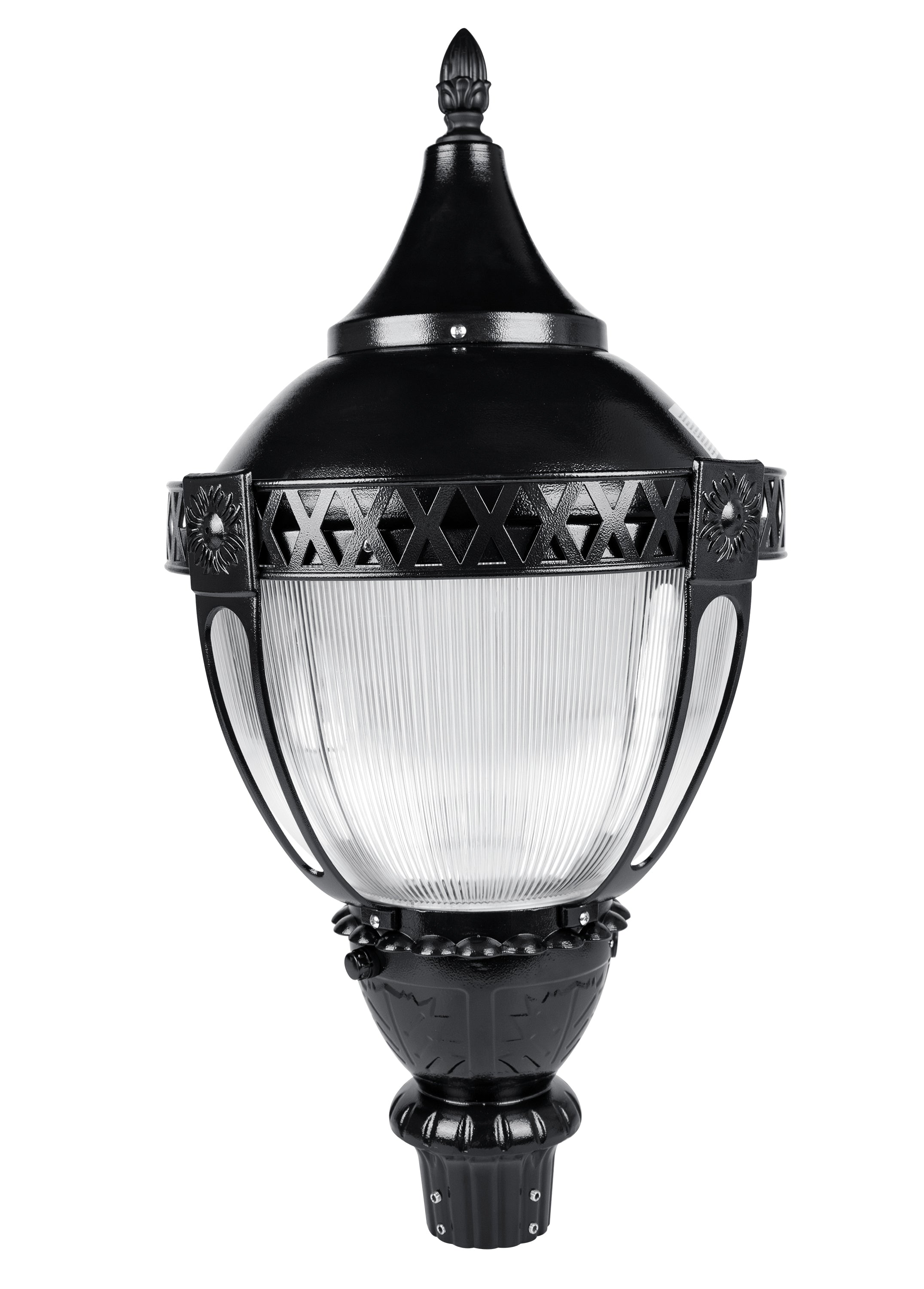 GV Acorn 60/80/100W LED Post Top Lantern with Built-In Photocell Sensor