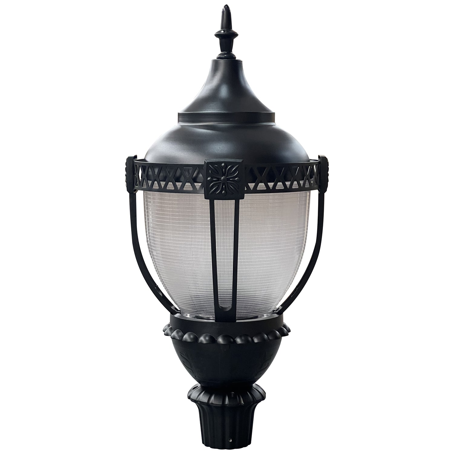 GV Acorn 60/80/100W LED Post Top Lantern with Built-In Photocell Sensor