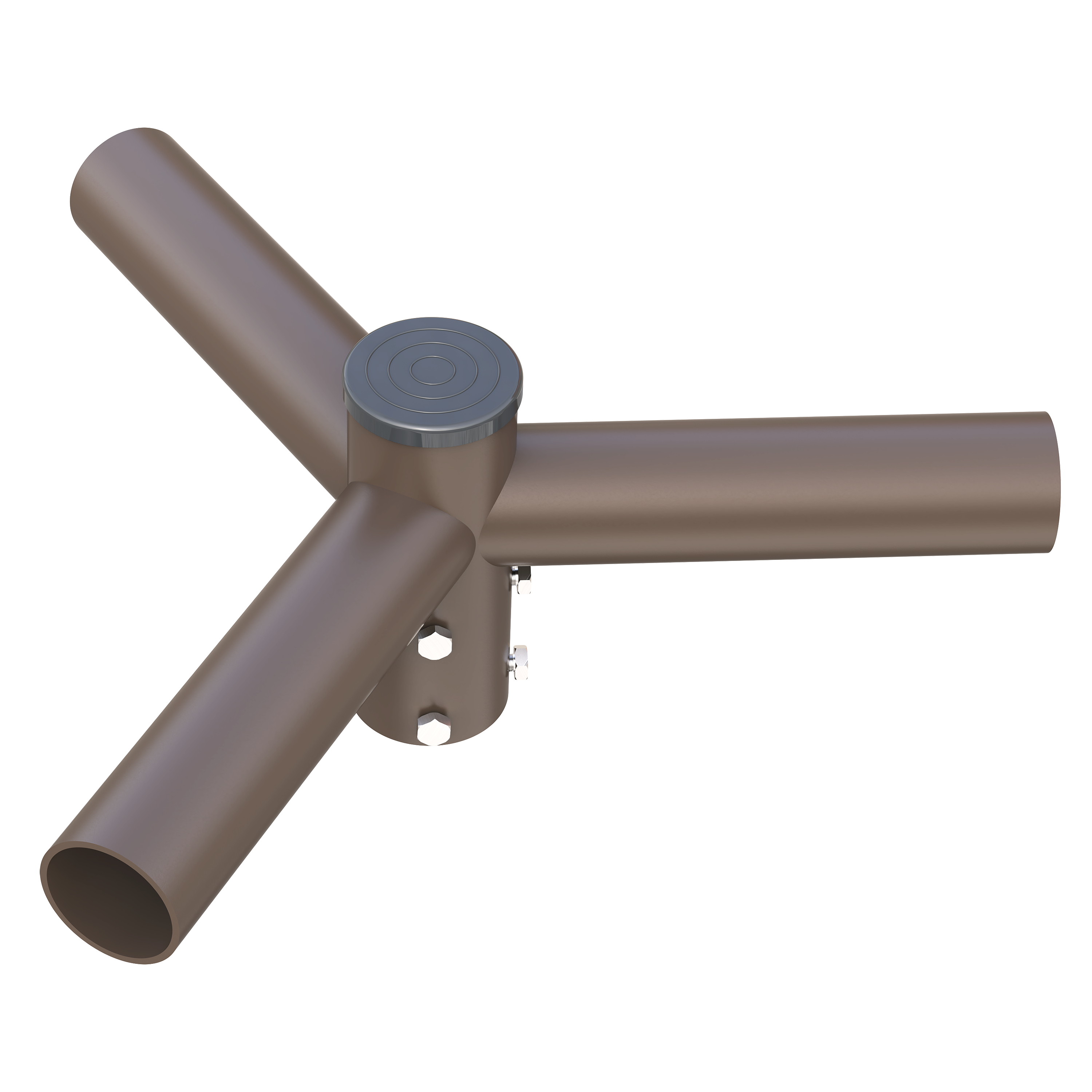 GV Spoke Bracket with 3 Horizontal Arms at 120 Degrees