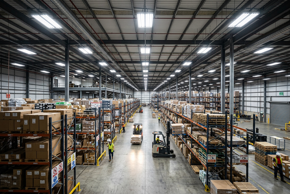 LED High Bay Light for Warehouse Spaces
