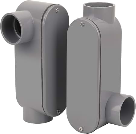 Schedule 40 PVC LR Type Conduit Body, 1 inch
